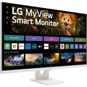 LG MyView 32SR73U-W 31.5" 4K HDR Smart (White) 32SR73U-W