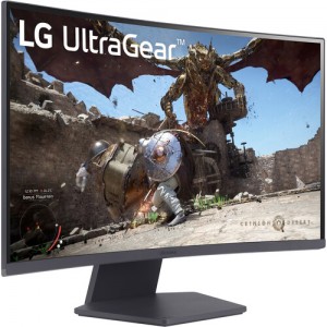 LG UltraGear 27" 1440p HDR 180 Hz Curved Gaming 27GS60QC-B