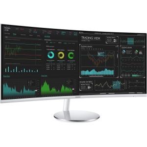 Samsung C34J791WTN Double Full HD (DFHD) Curved Screen Quantum Dot (LC34J791WTNXZA)