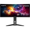 Gigabyte 34" WQHD OLED 240 Hz Ultrawide Curved Gaming (Black) MO34WQC2 SA