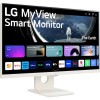 LG 24.5" MyView Smart (White) 25SR50F-W