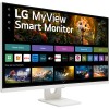 LG MyView 32SR73U-W 31.5" 4K HDR Smart (White) 32SR73U-W