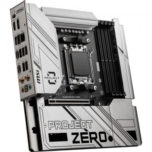 MSI B650M Project Zero AM5 Micro-ATX (White)