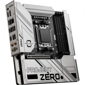 MSI B650M Project Zero AM5 Micro-ATX (White) B650MPZERO