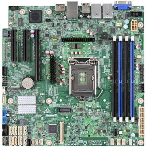 Intel Single-Socket Server Motherboard with C236 Chipset