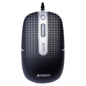 A4Tech D-557FX Holeless Mouse Black USB
