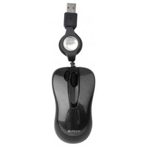 A4Tech D-60F-2 Holeless carbon Black USB