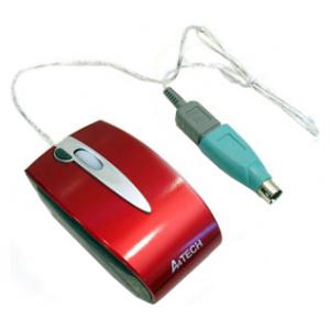 A4Tech MOP-59D Red USB PS/2