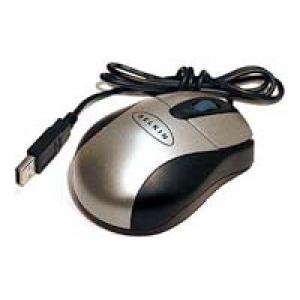 Belkin MiniScroller Optical Mouse Silver USB