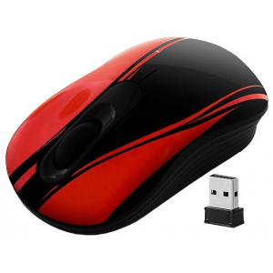 CROWN CMM-920W Black-Red USB
