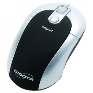 DICOTA Phasor Black-Silver USB