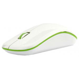 DeTech DE-7069W Wireless Optical Mouse White-Green USB