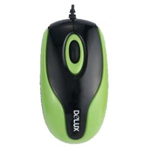 Delux DLM-363B Black-Green USB