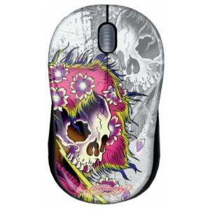 Ed Hardy Wired mouse Ghost White USB