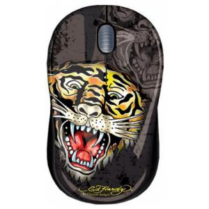 Ed Hardy Wired mouse Tiger Black USB