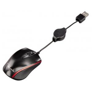 HAMA Laser mouse Pequento Black-Red USB