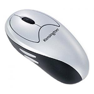 Kensington Mouse-in-a-Box Wireless Optical Silver-Black USB PS2