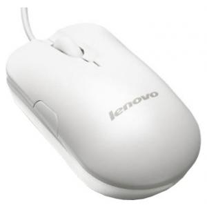 Lenovo Mini Optical Mouse S10A White USB