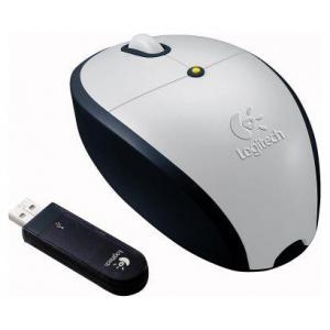 Logitech Cordless Mini Optical Mouse Silver USB