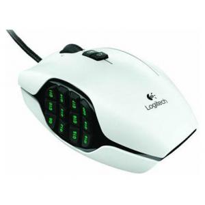Logitech G600 MMO Gaming Mouse White USB