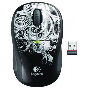 Logitech M305 Wireless Mouse with Nano Receiver Dark Fleur USB