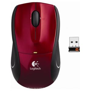 Logitech M505 Wireless Laser Mouse with Unify Nano Receiver Red USB
