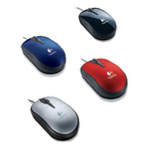 Logitech Notebook Optical Mouse Plus Silver USB