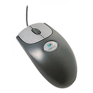 Logitech Optical Wheel Mouse Enterprise Edition Black USB PS/2