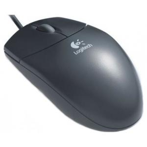 Logitech Optical Wheel Mouse U96 Black USB