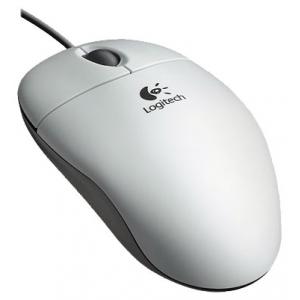 Logitech Optical Wheel Mouse U96 White USB