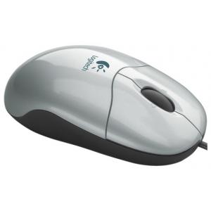 Logitech Pilot Optical Mouse Silver USB PS/2