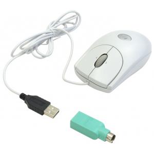 Logitech RX250 Optical Mouse White USB PS/2
