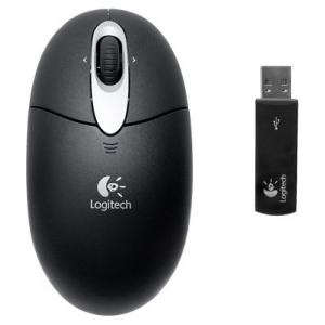 Logitech RX650 Cordless Optical Mouse Black USB