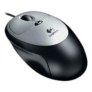 Logitech UtlraX Optical Mouse Metallic USB PS/2