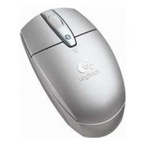 Logitech V270 Cordless Optical Notebook Mouse Silver Bluetooth