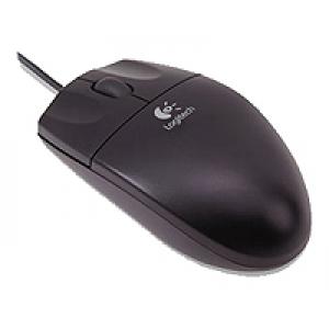 Logitech Value Optical Mouse Black PS/2