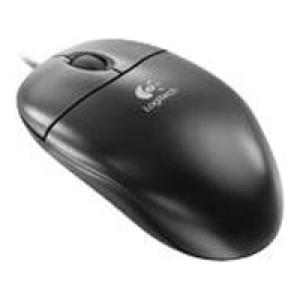 Logitech Value Wheel Mouse (S90) Black PS/2
