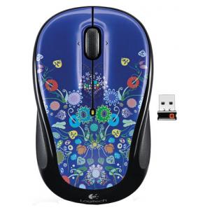 Logitech Wireless Mouse M325 nature jewelry Blue-Black USB