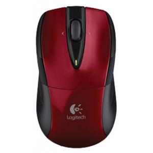 Logitech Wireless Mouse M525 Red-Black USB