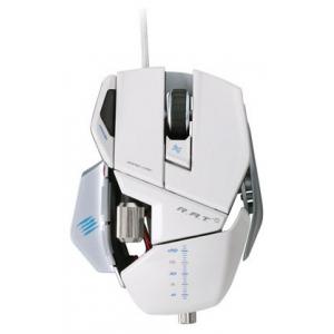 Mad Catz R.A.T.5 2013 Gaming Mouse Gloss White USB