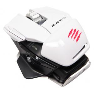 Mad Catz R.A.T.M WIRELESS MOBILE GAMING MOUSE GLOSS White USB