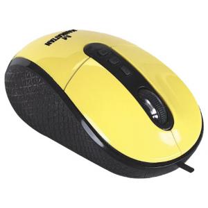 Manhattan RightTrack Mouse (177689) Yellow USB