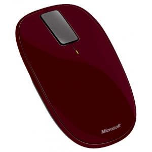 Microsoft Wireless Explorer Touch Mouse Sangria Red USB