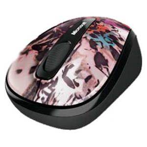 Microsoft Wireless Mobile Mouse 3500 Artist Edition Dana McClure Grey-Black USB