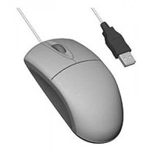 Mitsumi Wheel Mouse Grey USB