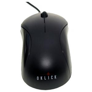 Oklick 115S Optical Mouse for Notebooks Black USB