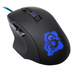 Oklick 725G DRAGON Gaming Optical Mouse Black-Blue USB