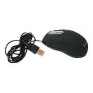 Porto Ergonomic optical mouse PM-07BK Black USB