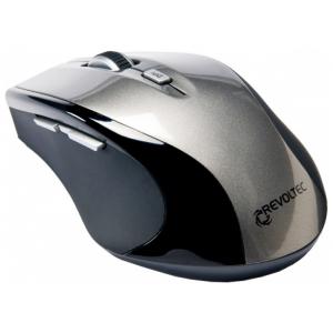 Revoltec Cordless Mini Mouse C205 Black-Silver USB