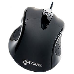 Revoltec Wired Mouse W102 Black USB